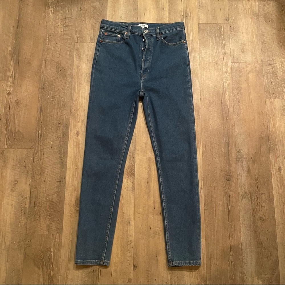 RE/DONE 90s Ultra High-Rise Skinny Jean - Picture 4 of 12